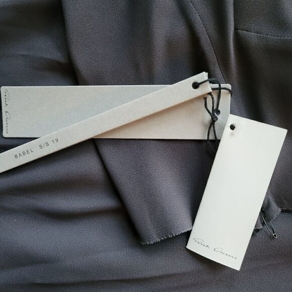 NWT RICK Owens Babel Romper Jumpsuit size 38 2 - Picture 8 of 13